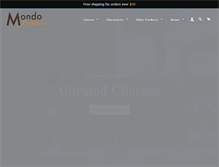 Tablet Screenshot of mondofood.com